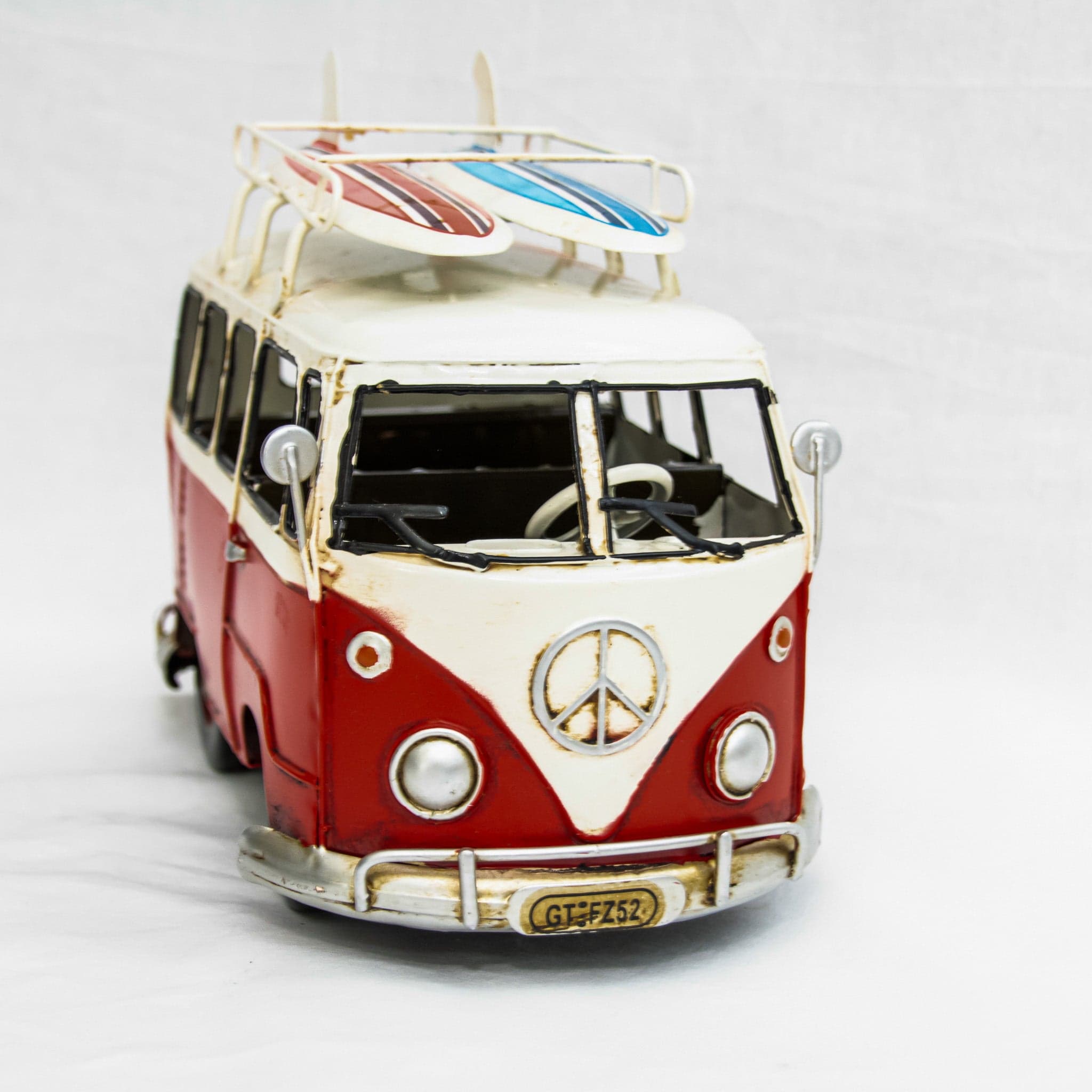Volkswagen T1 camper - handgemaakte modelauto - foto 4
