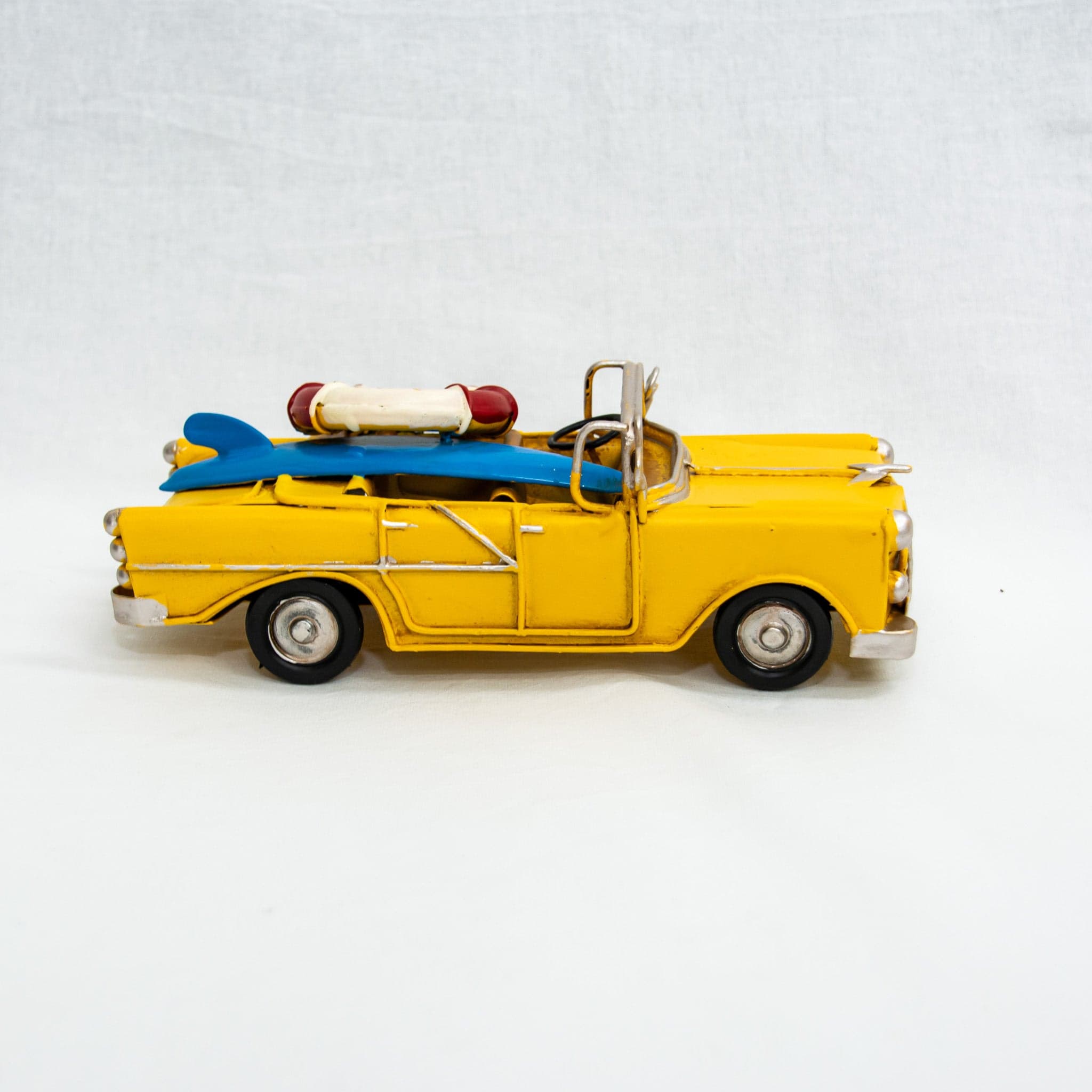 Mini Cooper met kano - handgemaakte modelauto - foto 3
