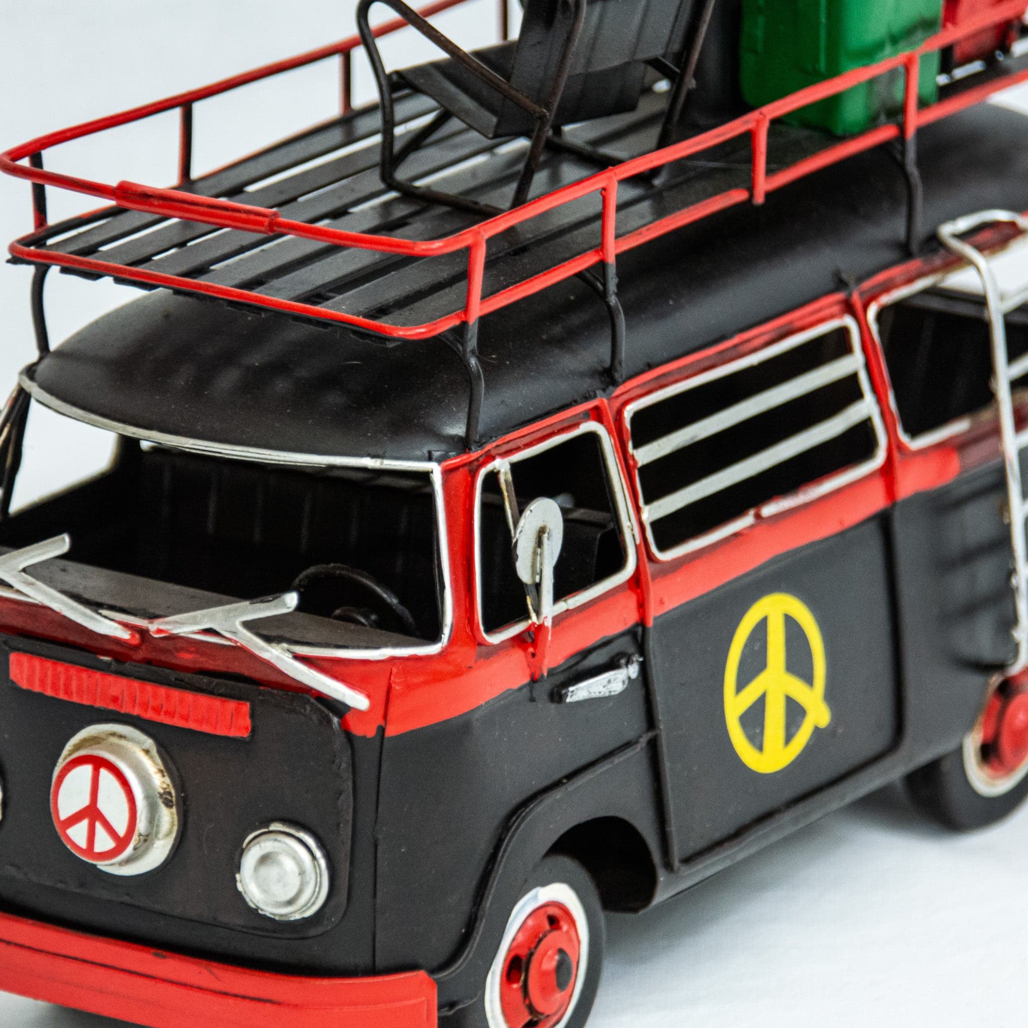 Volkswagen T1 camping bus - handgemaakte modelauto - foto 6