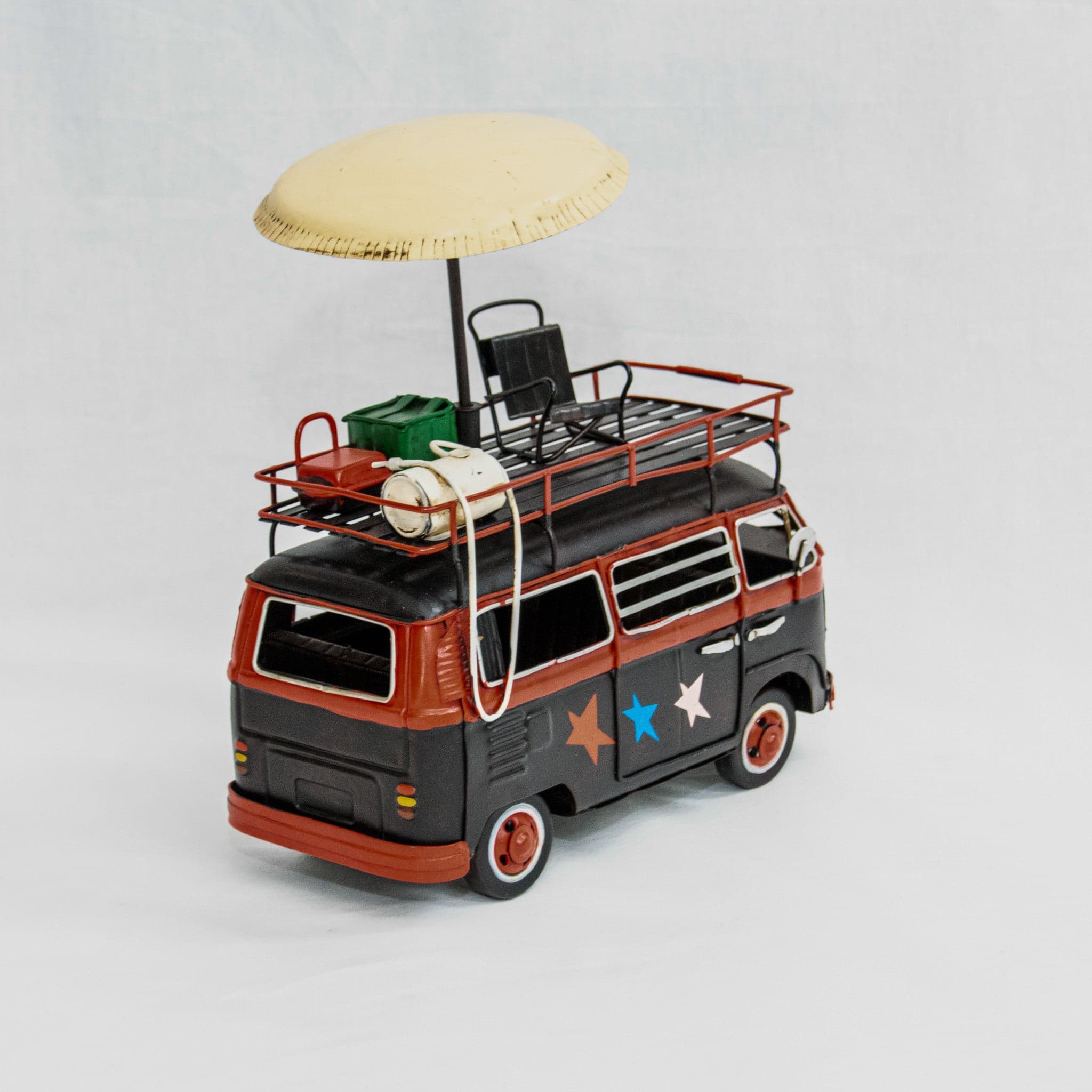 Volkswagen T1 camping bus - handgemaakte modelauto - foto 4
