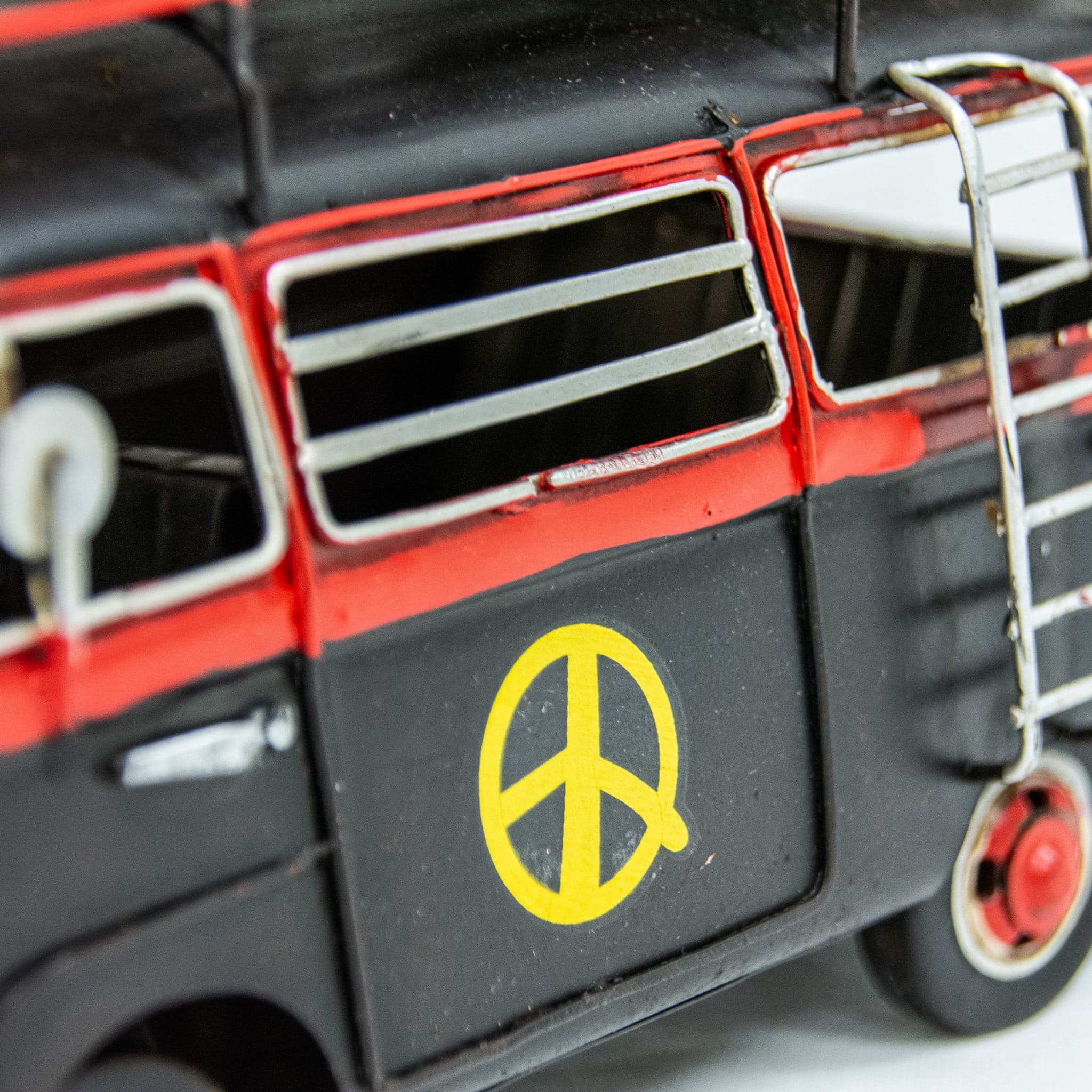 Volkswagen T1 camping bus - handgemaakte modelauto - foto 7