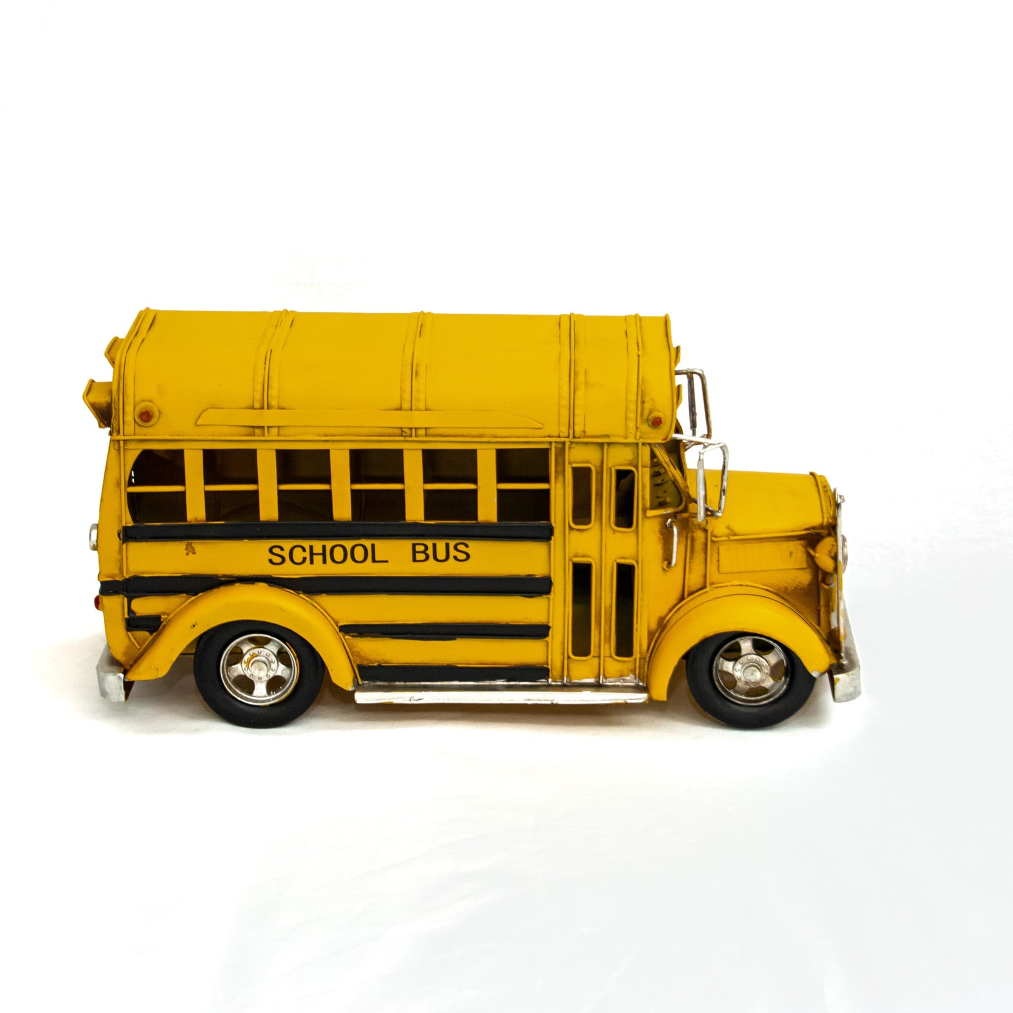 Amerikaanse schoolbus - handgemaakte modelauto - foto 5