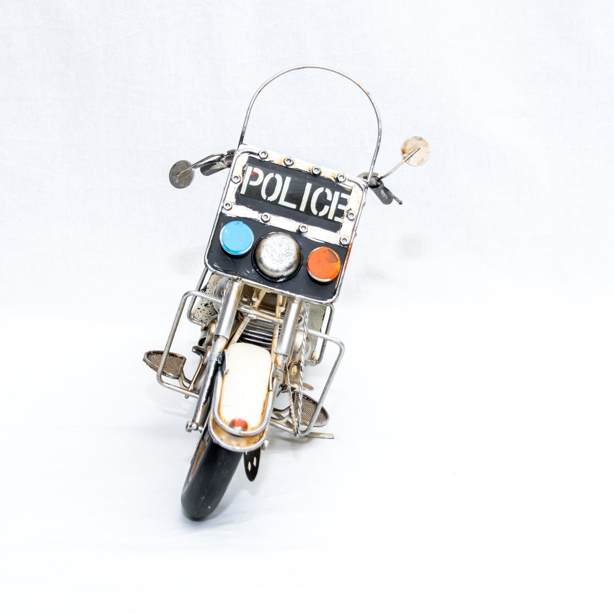 Politiemotor cruiser - handgemaakte modelmotor - foto 5