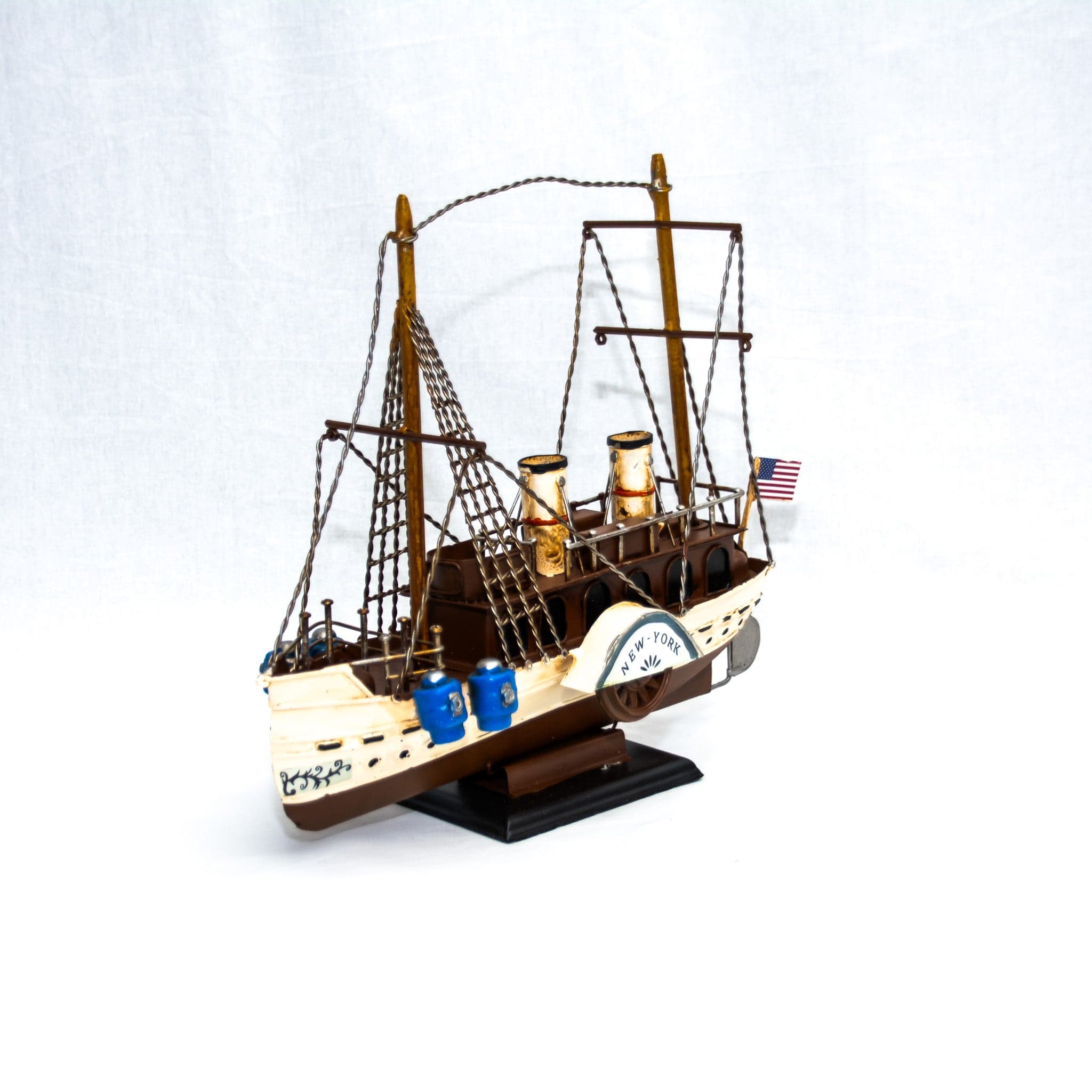 Stoomboot New York - handgemaakte modelboot - foto 4