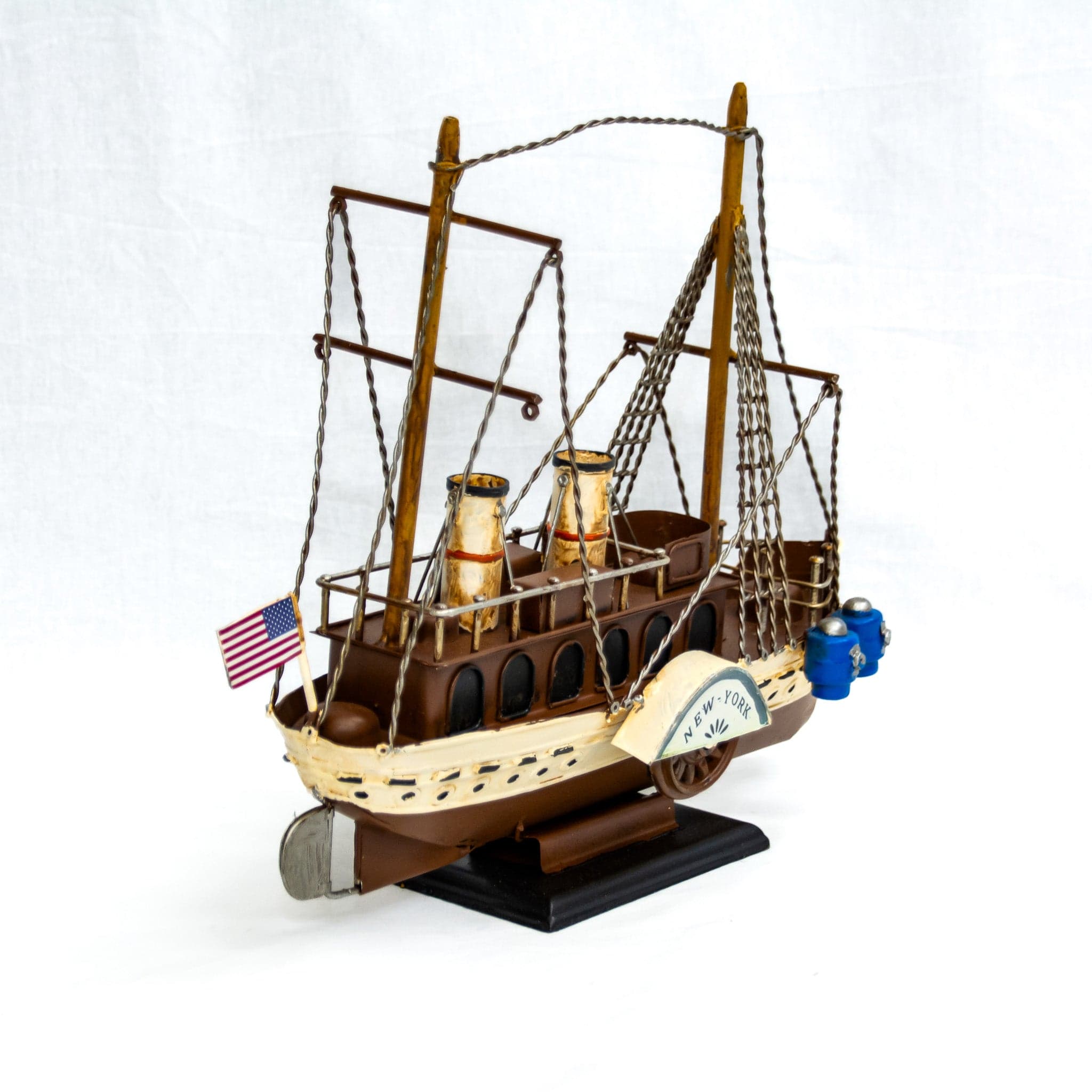 Stoomboot New York - handgemaakte modelboot - foto 5