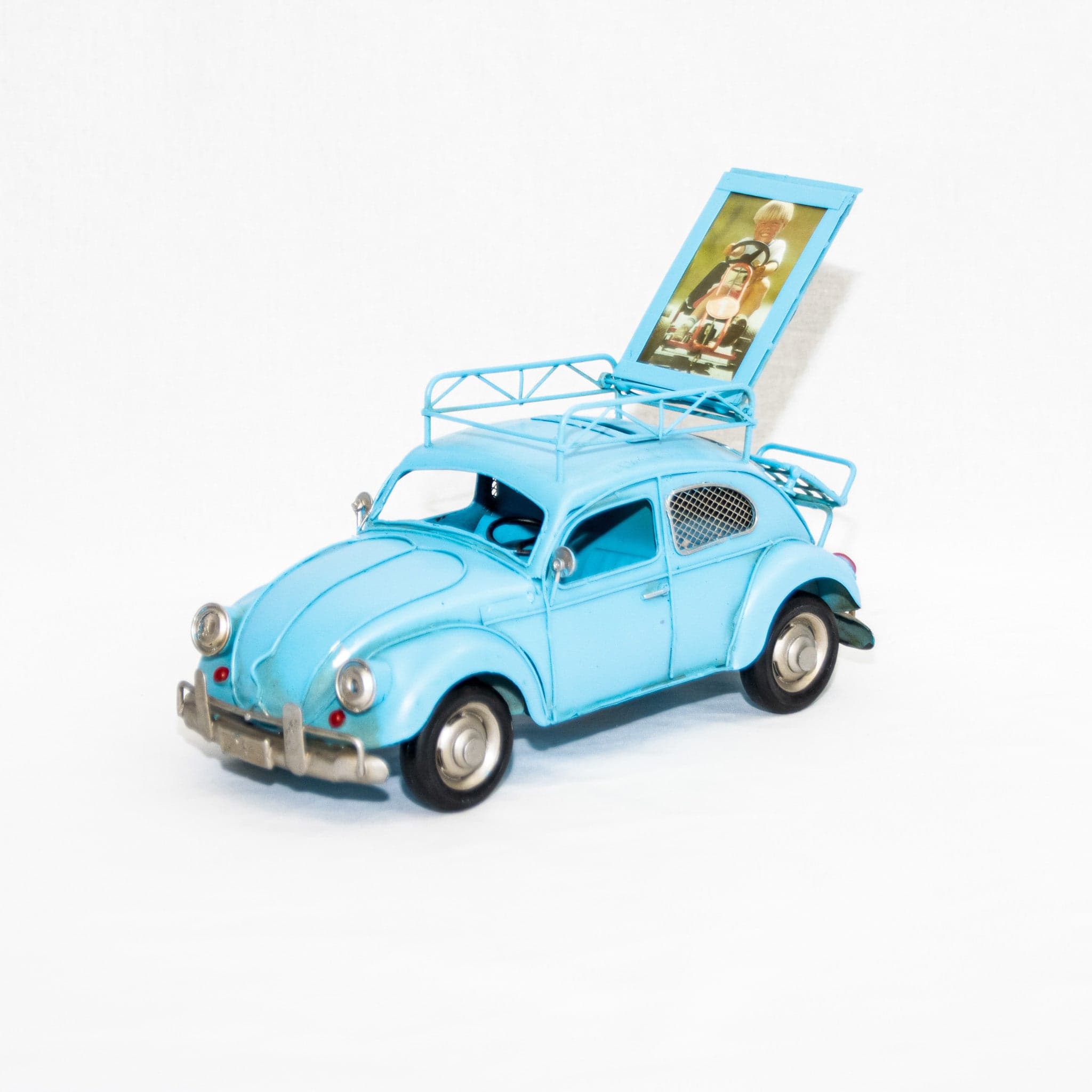 Volkswagen Kever fotolijst - handgemaakte modelauto - foto 3