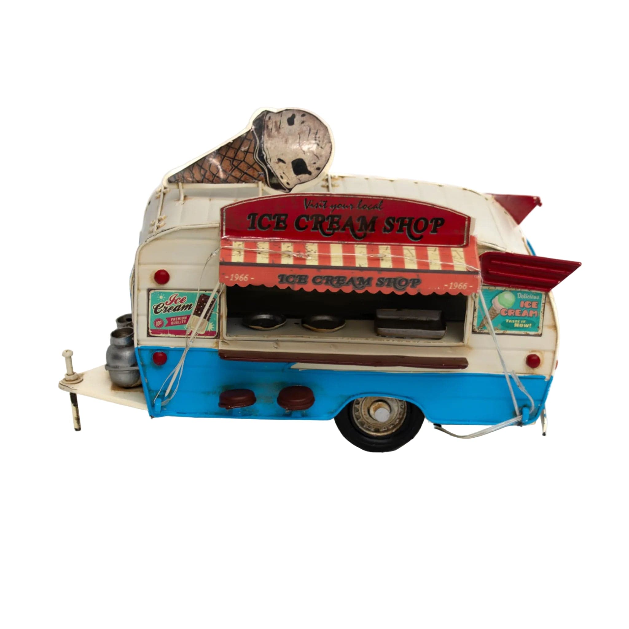 Airstream caravan - handgemaakte modelauto