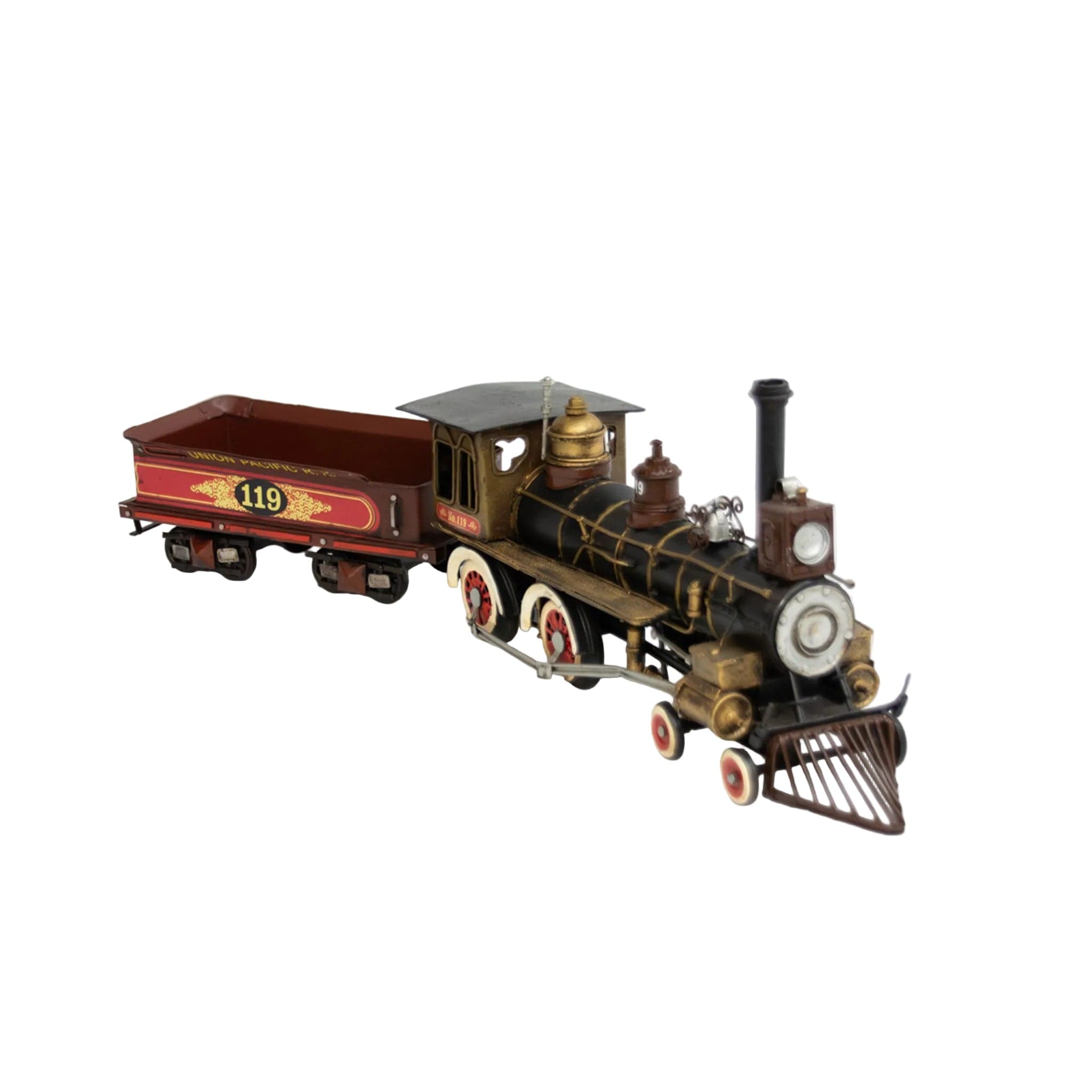 Union Pacific Stoomlocomotief - handgemaakte modeltrein
