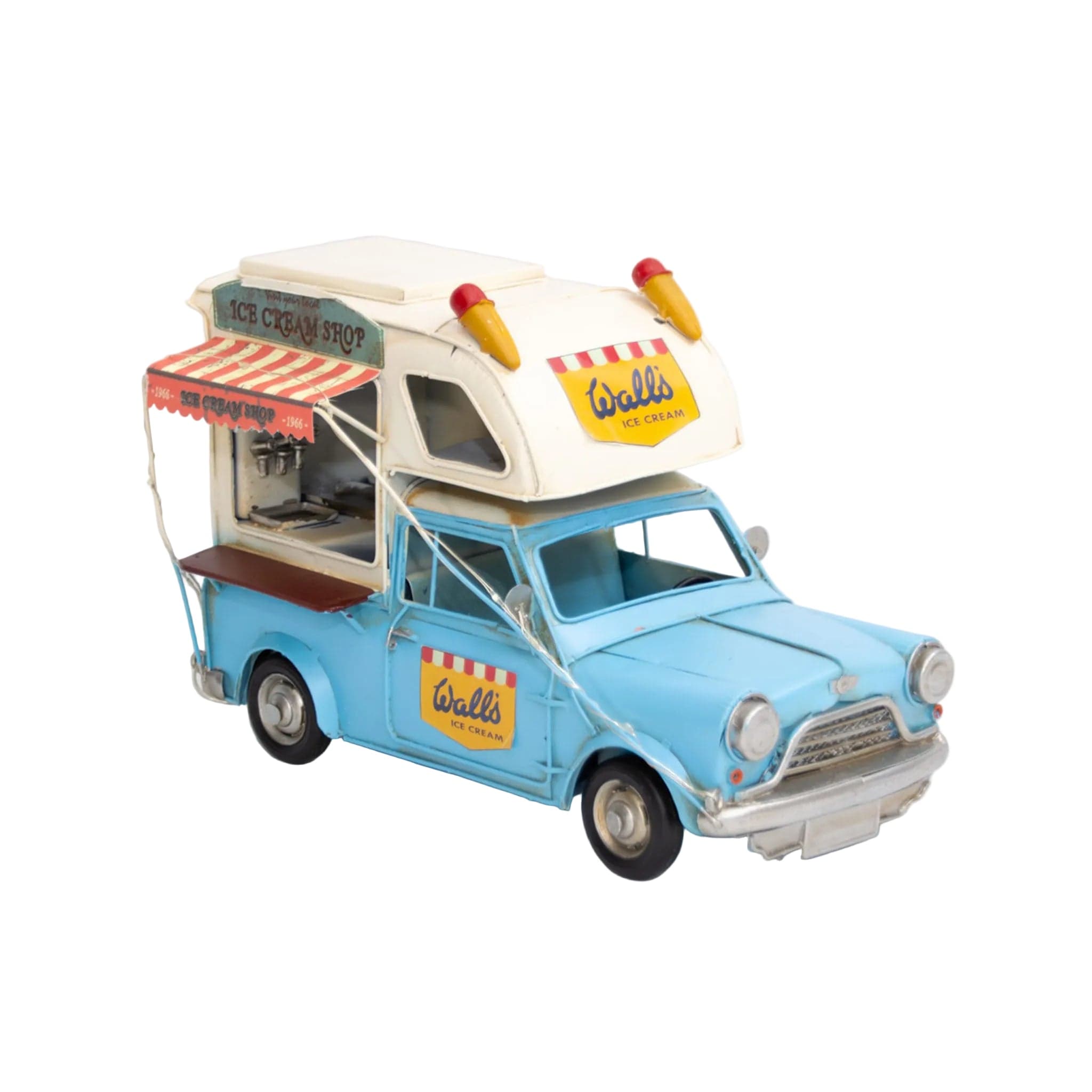 Wall's ijscowagen - handgemaakte modelauto