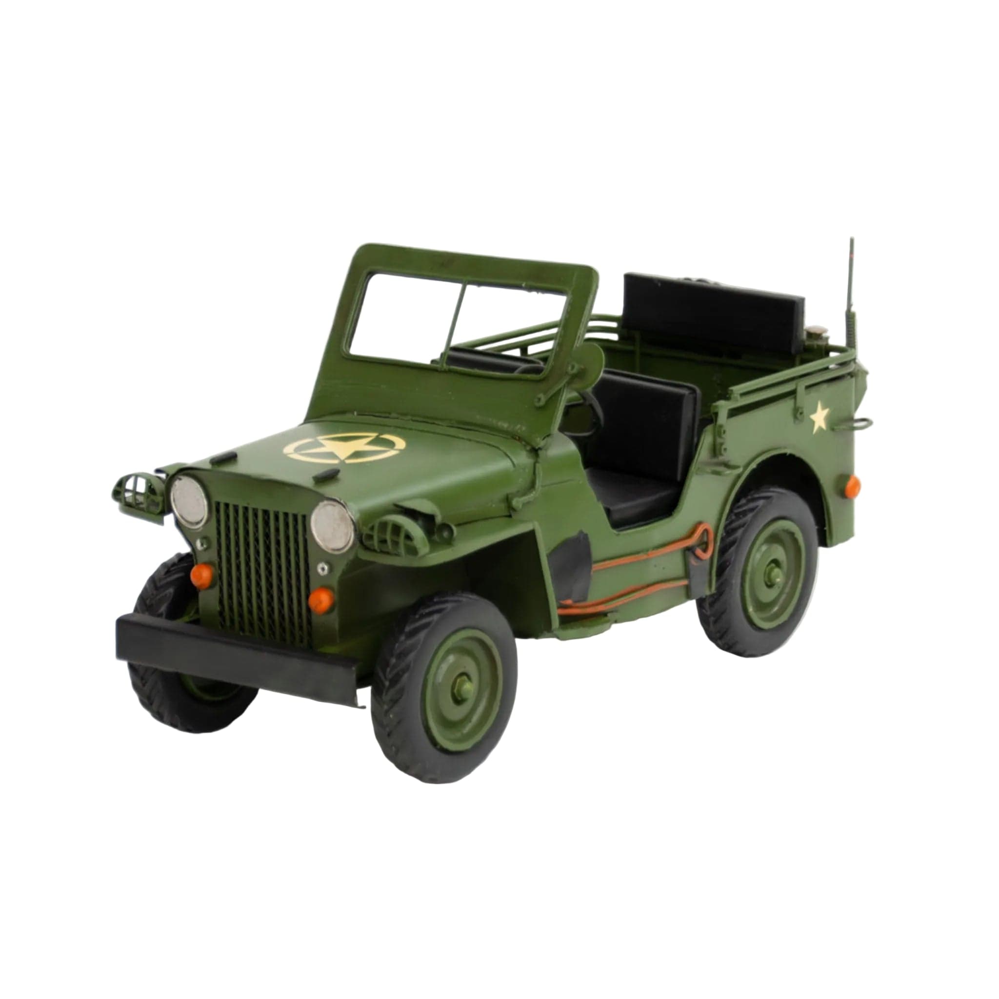 Willy legerjeep - handgemaakte modelauto