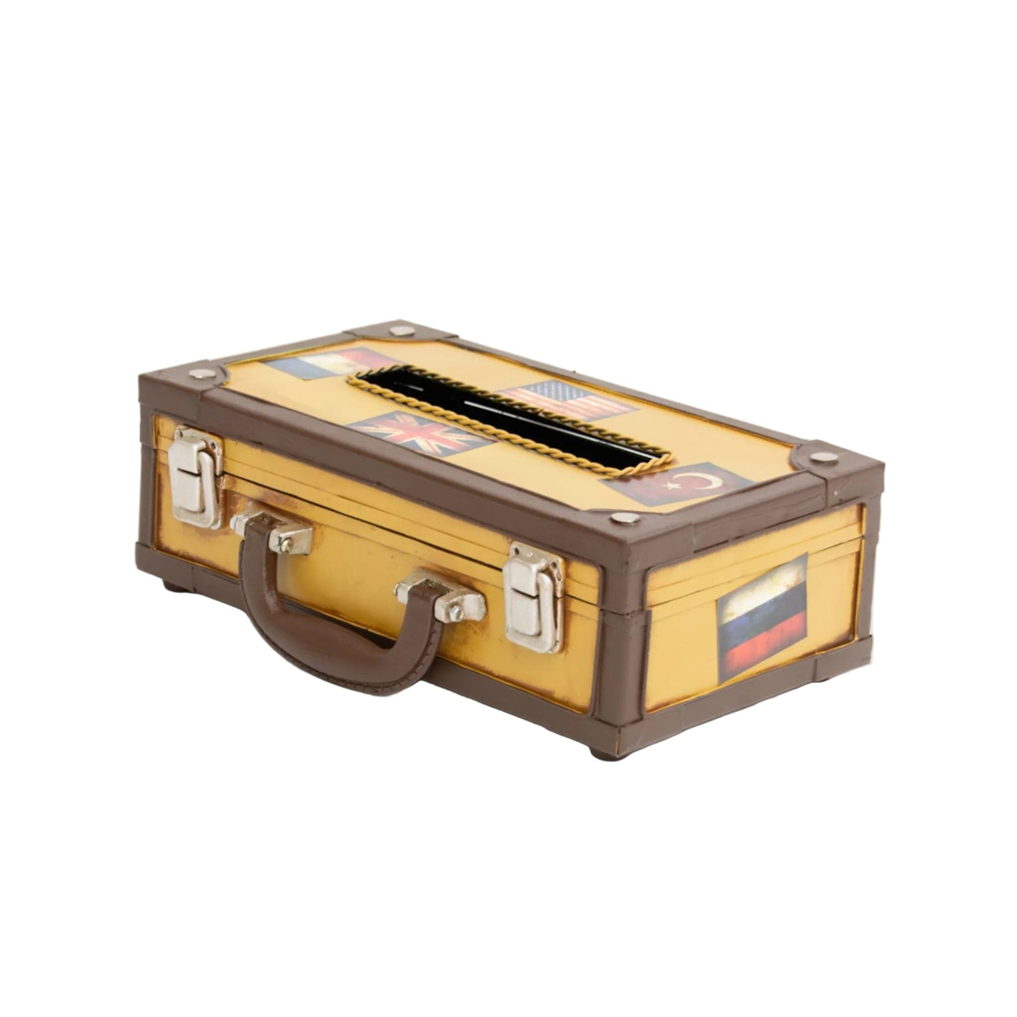 Retro Tissuebox - handgemaakte decoratie