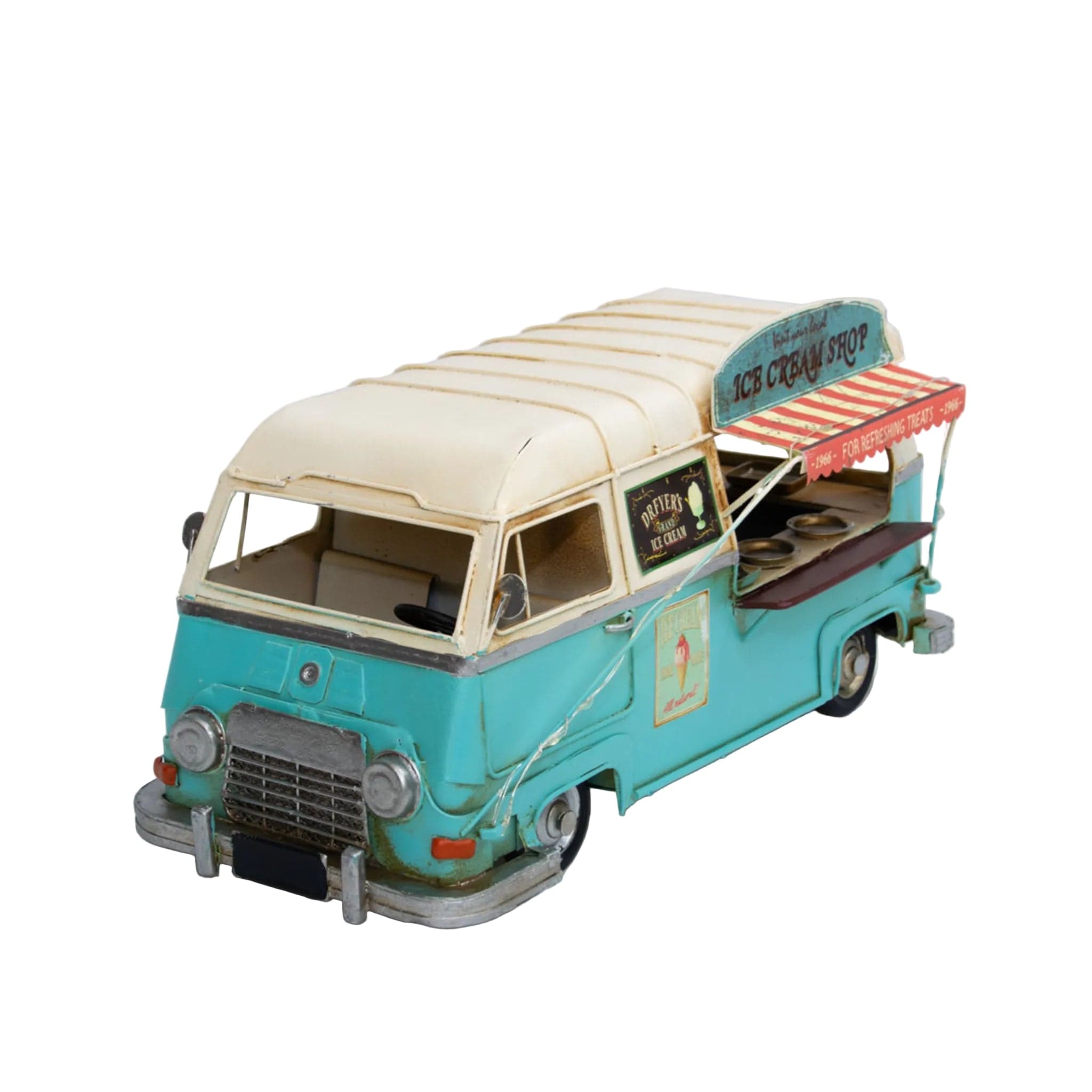 Volkswagen T1 ijswagen - handgemaakte modelauto