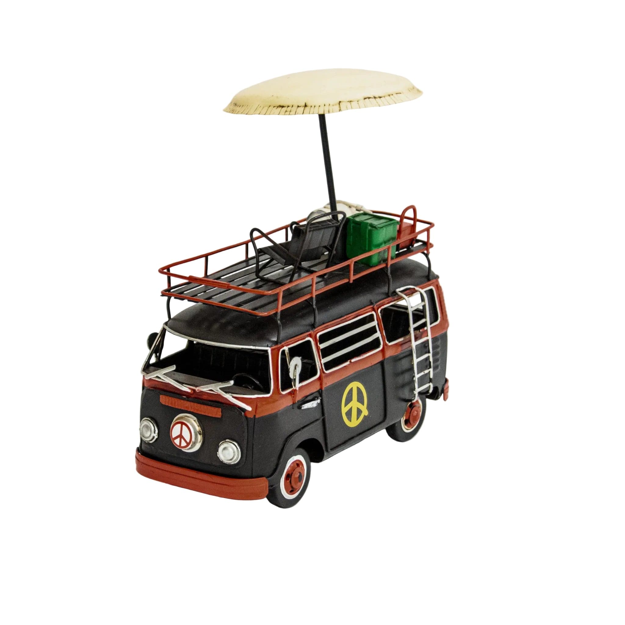 Volkswagen T1 camping bus - handgemaakte modelauto