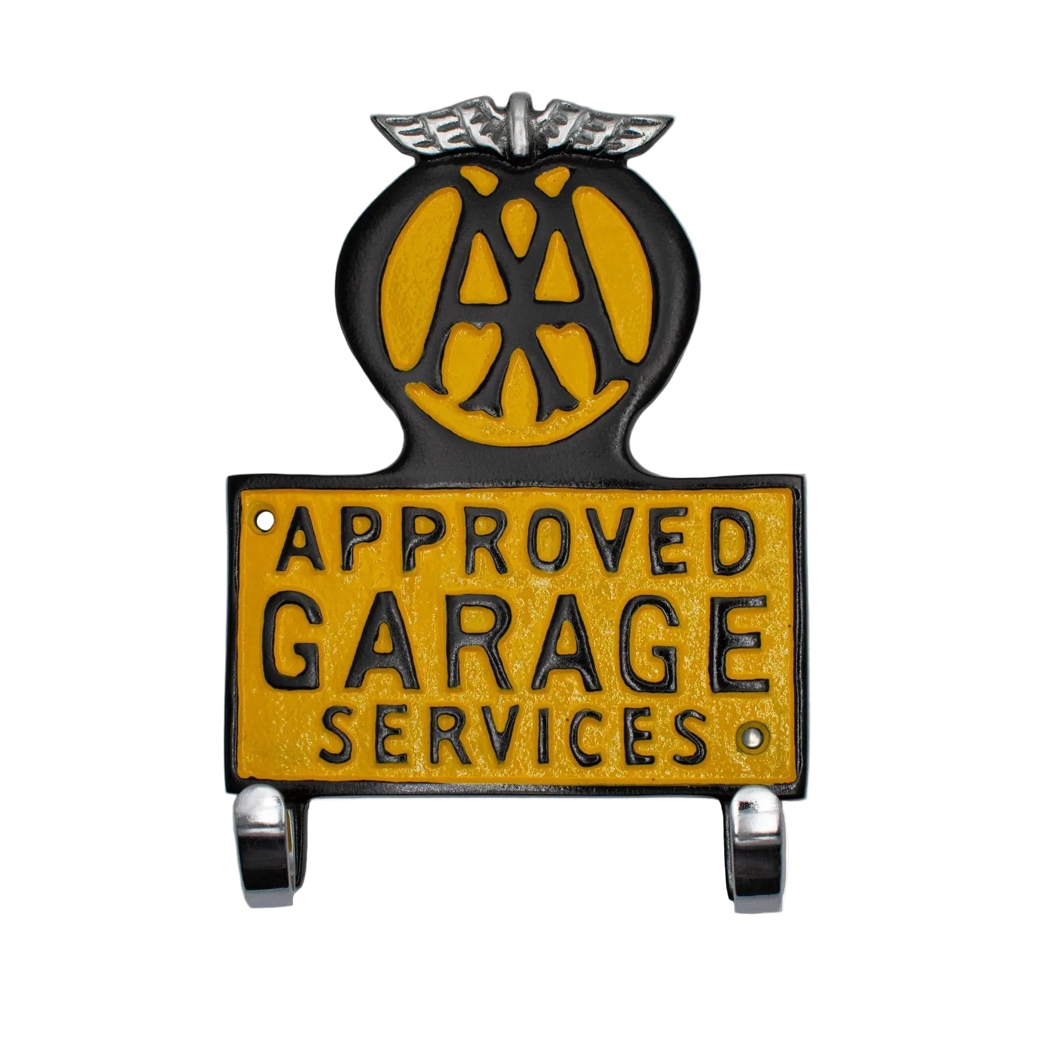 Garage muur haken - handgemaakte decoratie